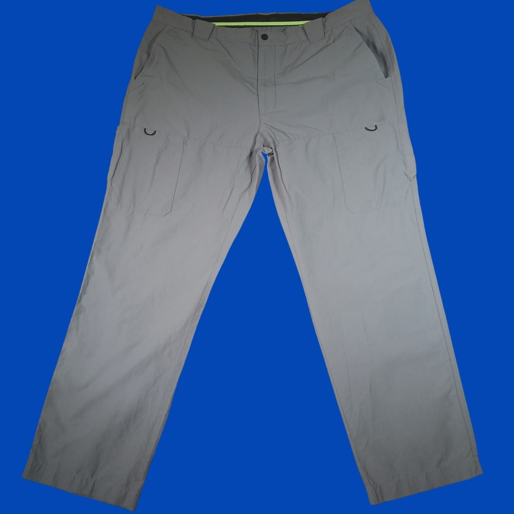 Tahoe River Outfitters Cargo Pants Mens 42 Gray Cotton Nylon Ripstop Hiking